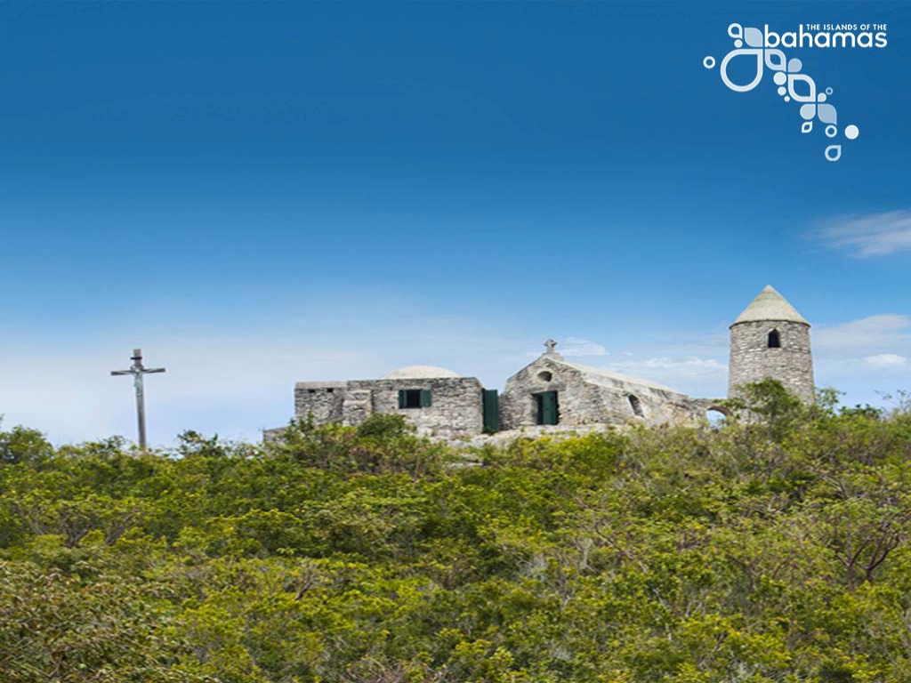 The Hermitage, a small medieval monastery built with stone on the peak of Mt Alvernia.